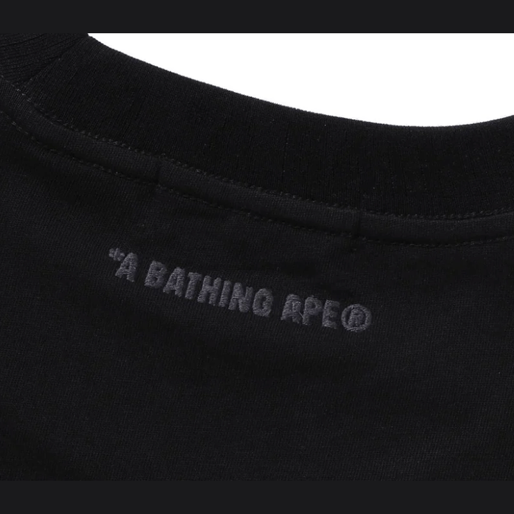 BAPE One Point Relaxed Long Sleeve “Black” Tops
