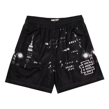 Eric Emanuel “Black Skyline” Shorts Bottoms