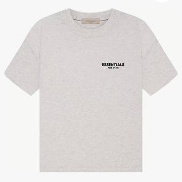 Essentials “Light Oatmeal” Crew Neck Tops