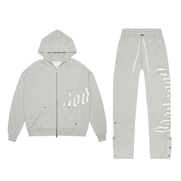 Godspeed Sweatsuit “Heather Grey” Top & Bottom set Tops