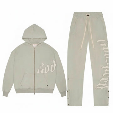 Godspeed Sweatsuit Tan Tops