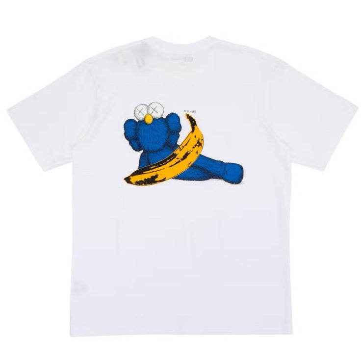 KAWS x Uniqlo Warhol BFF Banana Tee
