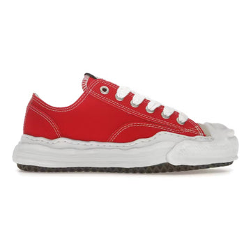 Maison Mihara Yasuhiro Hank OG Sole Canvas Low “Red” Footwear