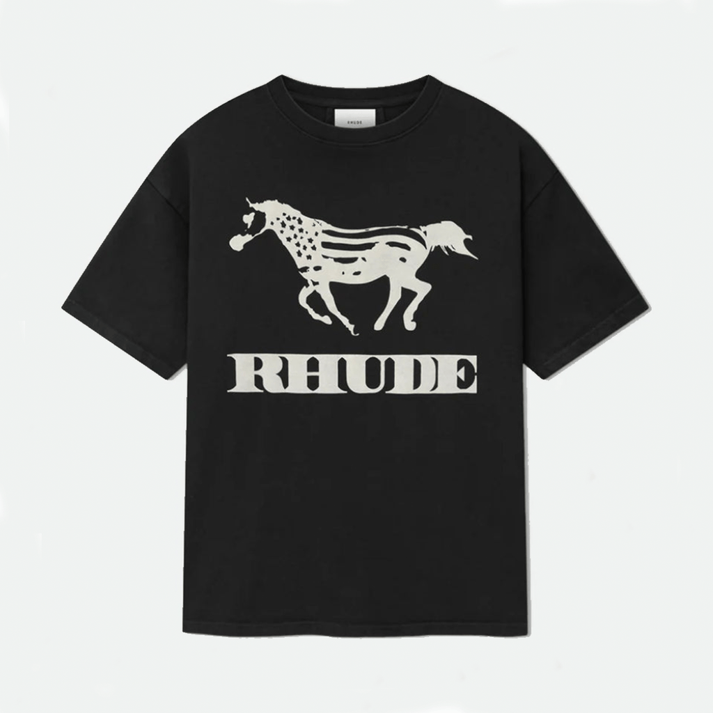 Rhude Dinero Tee Tops
