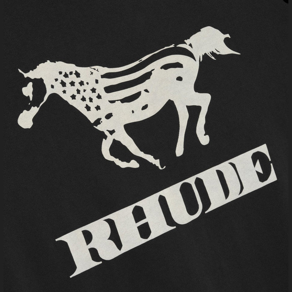 Rhude Dinero Tee Tops