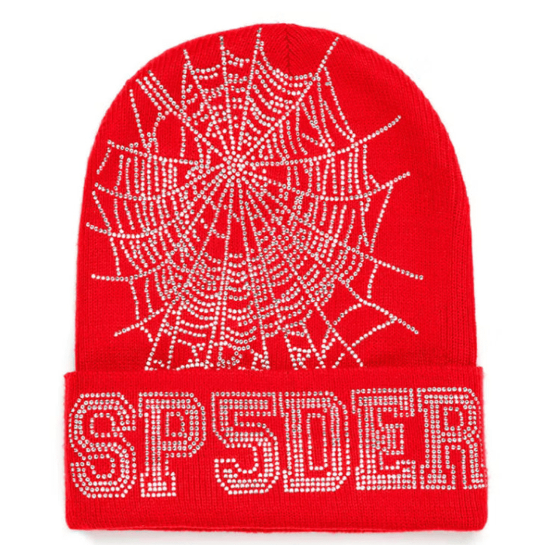 Sp5der Beanie Red Headwear