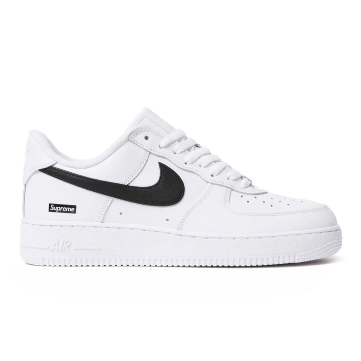 Supreme x Nike Air Force 1 Low “Black Swoosh”