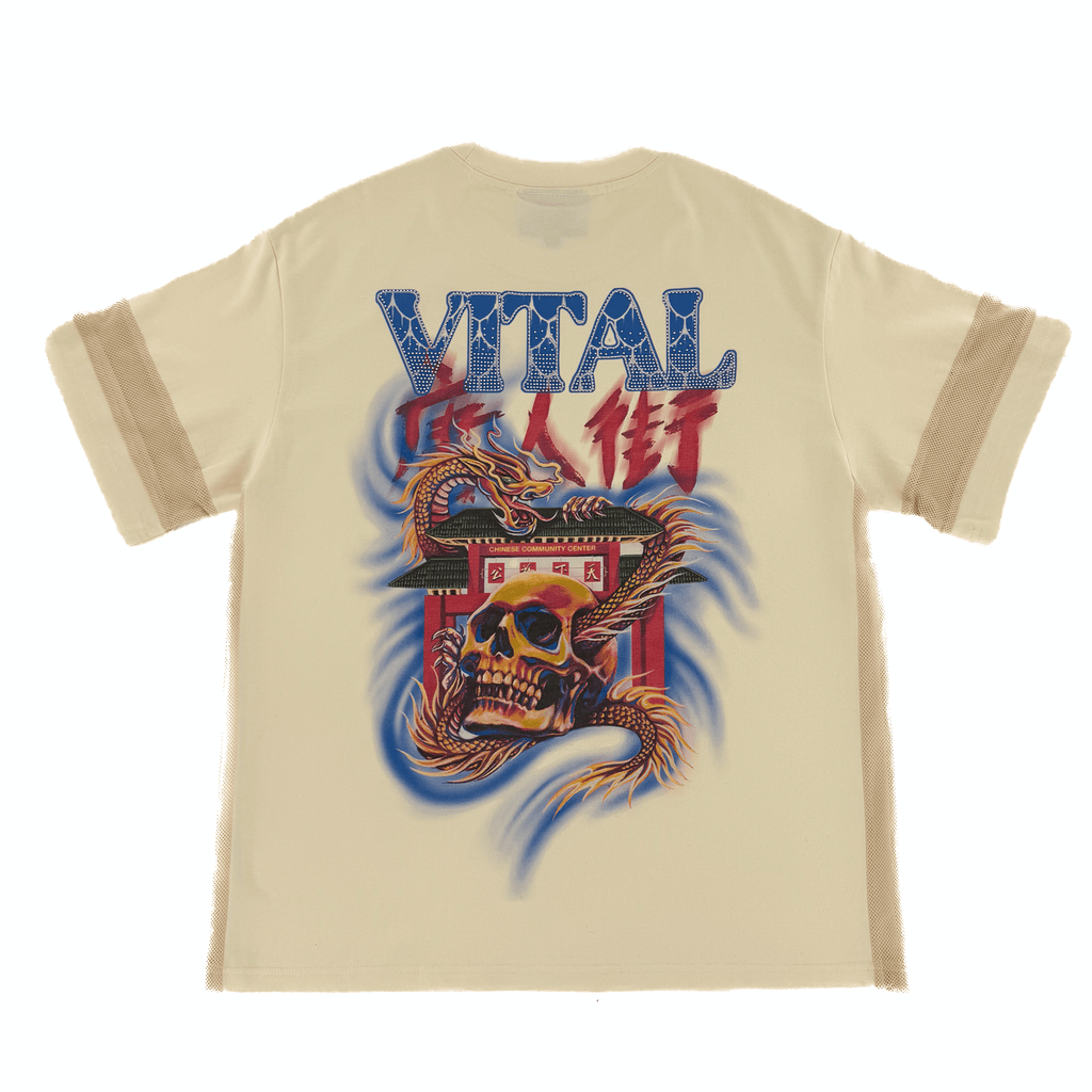 Vital Chinatown “Guardian” Jersey Tee Tops