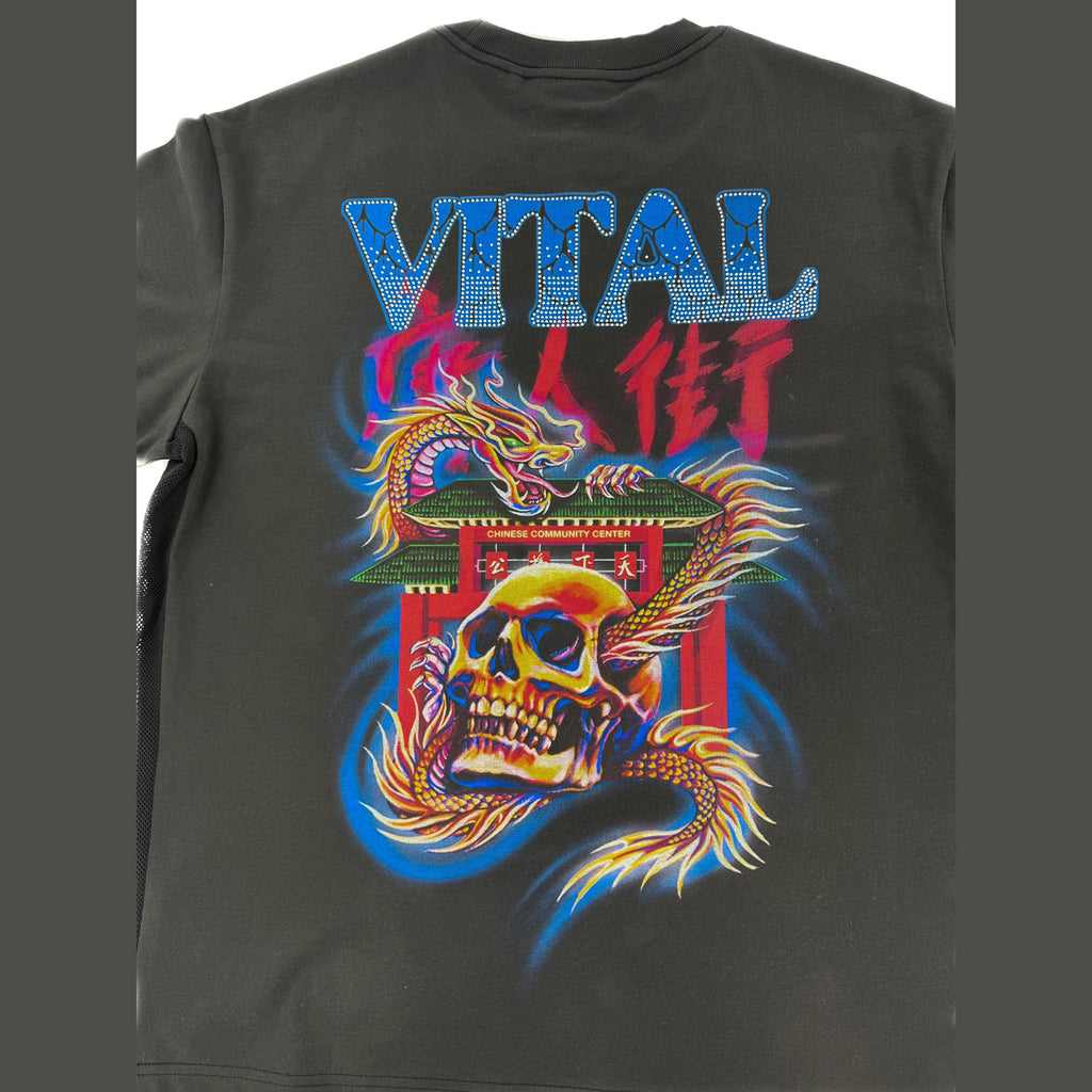 Vital Chinatown “Guardian” Jersey Tee Tops