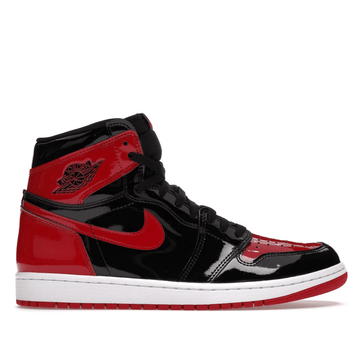Jordan 1 Patent Leather " Bred" Footwear