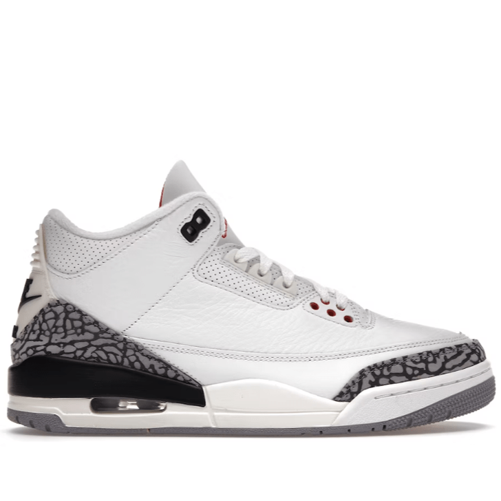 Jordan 3 "White Cement" 88 Reimagined Footwear
