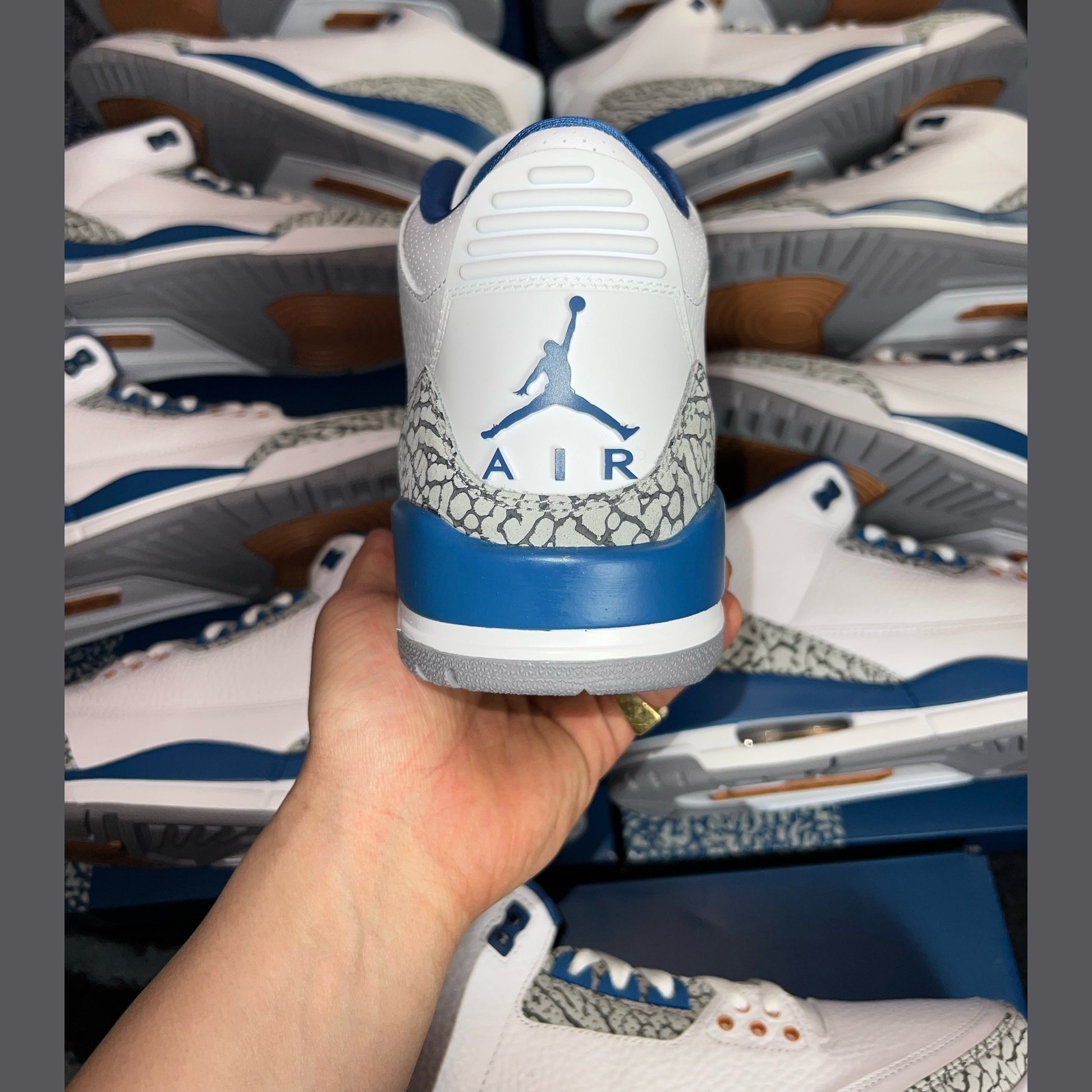 Jordan 3 "Wizard" GS Footwear