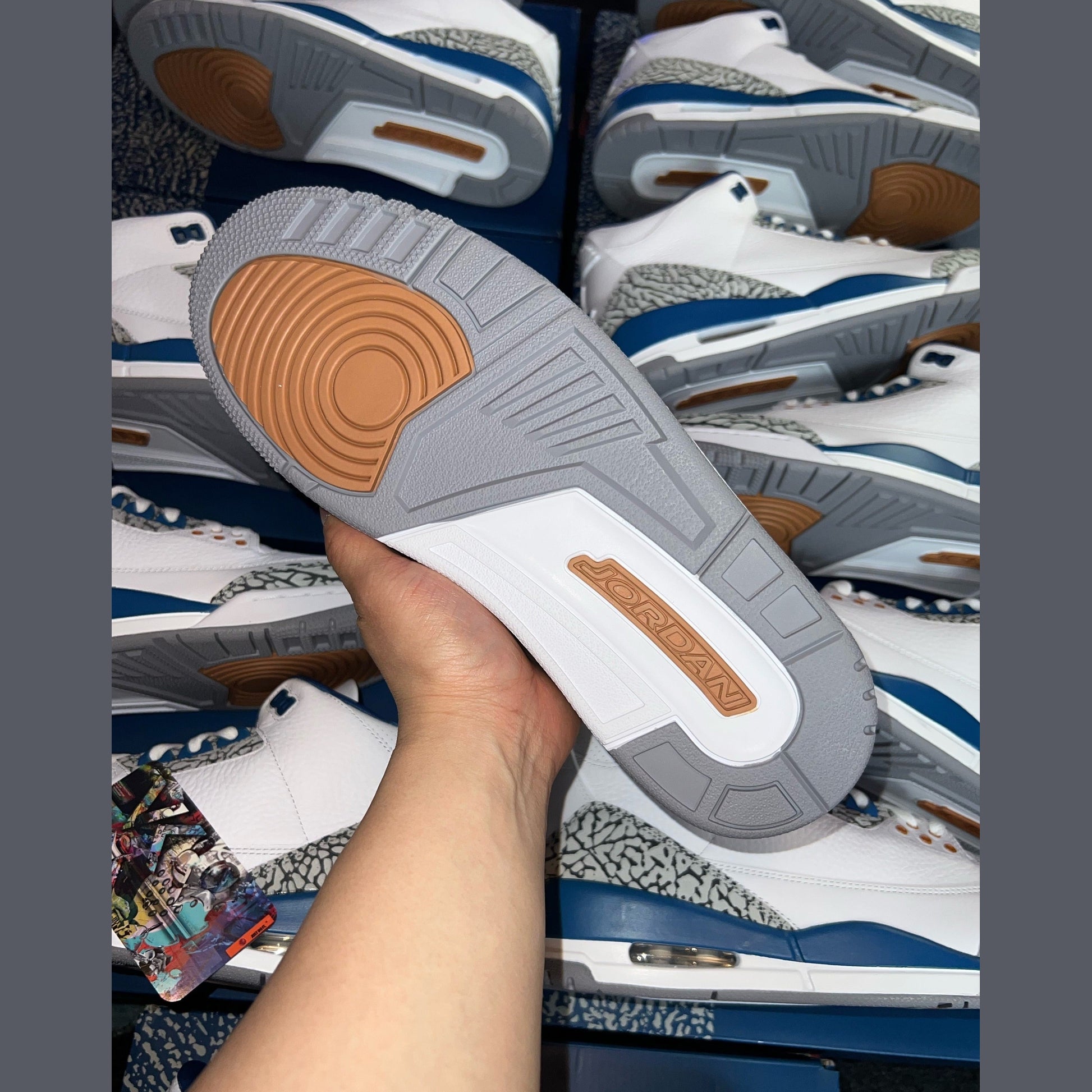 Jordan 3 "Wizard" GS Footwear