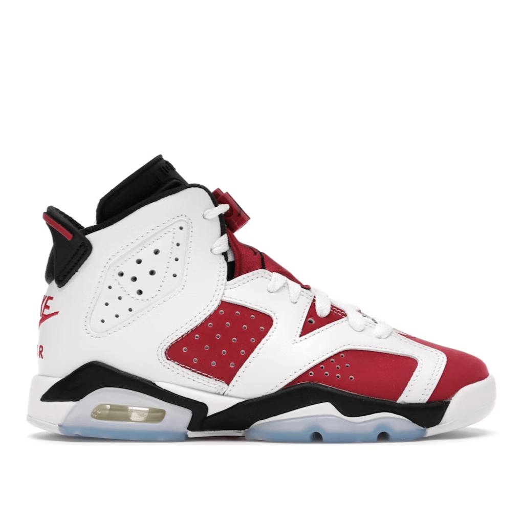 Jordan 6 "Carmine" GS Footwear