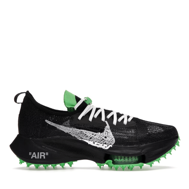 Nike Air Zoom Tempo Next% Flyknit x Off-White "Black Scream Green" Footwear