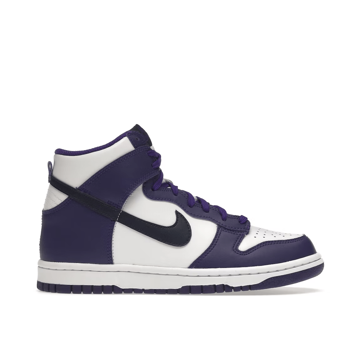 Nike Dunk HI "Electro Purple Midnight Navy" GS Footwear